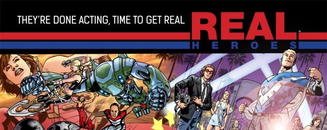 Un premier visuel pour Real Heroes de Bryan Hitch